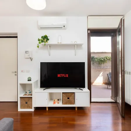 Ferienwohnung Terrace Milan Con Parcheggio Incluso Exterior foto